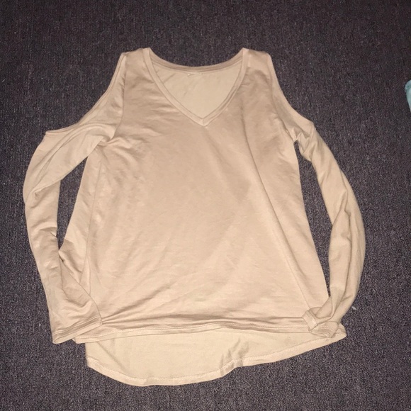 Tresics Tops - beige long sleeve